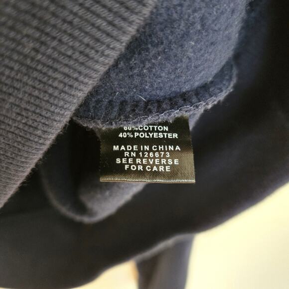 Women's Navy NFL Patriots New England Hoodie Size XL - Team Apparel - Picture 6 of 6